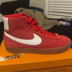 Nike Blazer 77 Red Gum Size 14